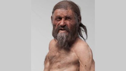 Iceman Ötzi reconstruction