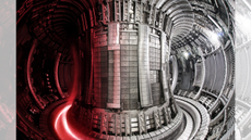 Inside the JET tokamak